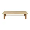 MESA DE LIVING MUSA CINAMOMO NATURAL 140X70X33H CM - Mesas de living, Uruguay | Vinibel, vista 2 de 3