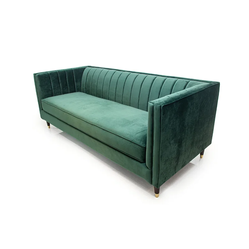 Sofá Charlotte - 3 cuerpos en Verde - Sillones y sofás, Uruguay | Walnut, vista 3
