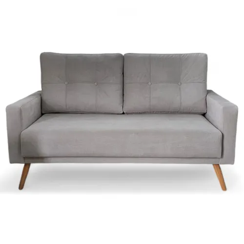 Sofá Aimara de 2 cuerpos - Muebles Da Vinci en Gris - Sillones y sofás, Uruguay | Muebles Da Vinci
