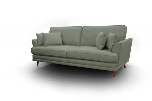 Sofa Danna 3 lugares en Verde - Sillones y sofás, Uruguay | New York Home