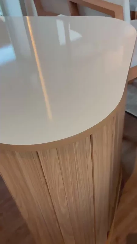 Escritorio Munich Curvo Mesa de Oficina C/1 Cajon 135cm 100% MDF - Escritorios, Uruguay | Balton, vista 6