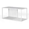 Mesa Ratona Metal Blanco Olivia en Blanco - Mesas de living, Uruguay | Divino, vista 4 de 6