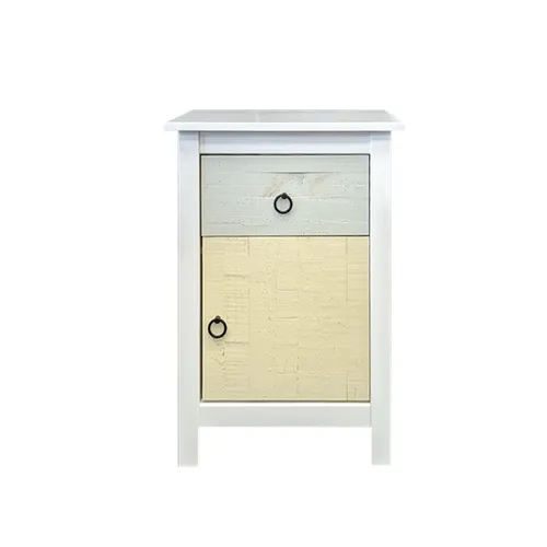 Mesa de Luz 1 cajón 1 puerta - Flora - Mesas de luz, Uruguay | Concetto Casa