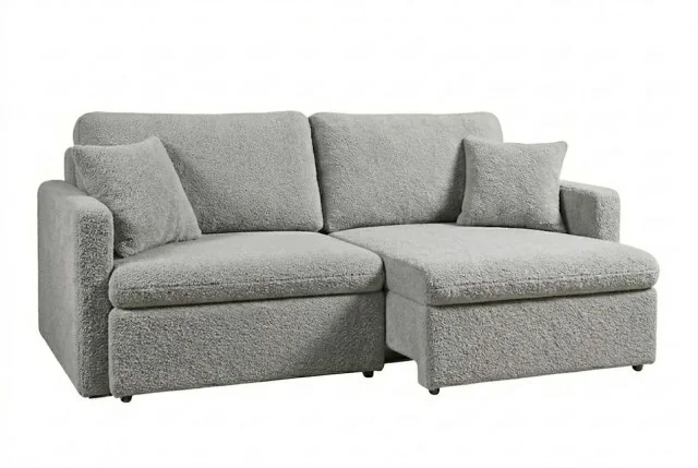 Sofa Akira 2,20 Mts. en Beige, gris, Uruguay | New York Home
