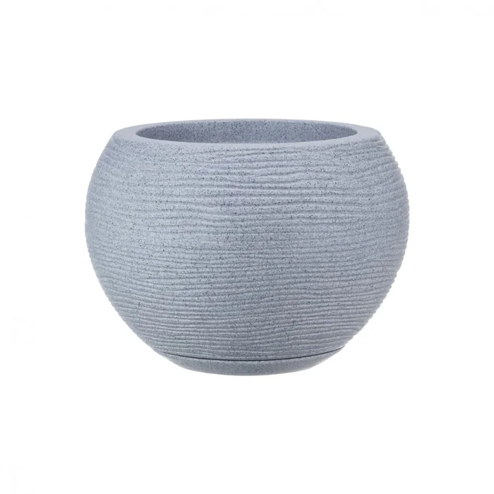 MACETA 17X19CM FLORENCA SISAL EFECTO PIEDRA GRIS en Gris - Macetas, Uruguay | Decohogar