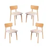 Set 4 Sillas Marruecos – Madera de Gomero - Sillas, Uruguay | Berna home, vista 1 de 3