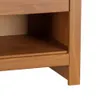 Mesa De Luz 1 Cajon Tirador Metalico Madera Maciza Cera - Mesas de luz, Uruguay | Lais Muebles, vista 4 de 4
