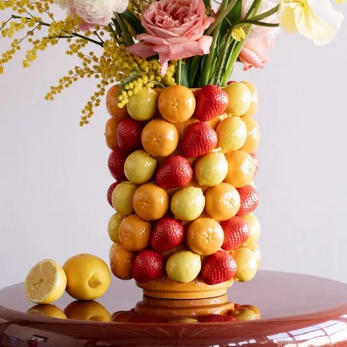 JARRON FRUIT PARADE ROJO  - Decoración, Uruguay | Viasono