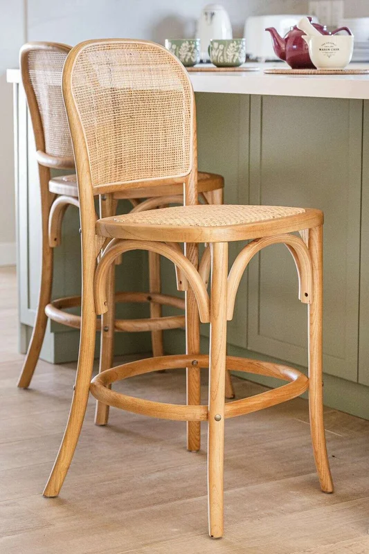 SILLA DE BAR AUSTRALIA - NATURAL en Madera natural - Sillas, Uruguay | La Iberica, vista 10