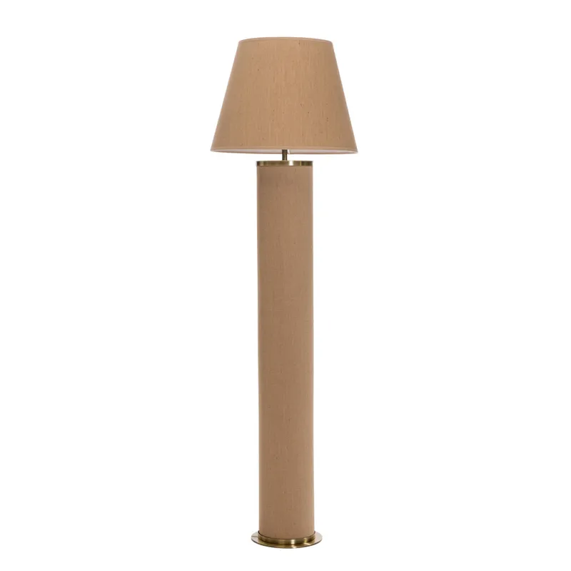 Lámpara De Pie Tan, Na Natural/beige Yute Hr9zbscaca en Madera natural - Lámparas de pie, Uruguay | Divino