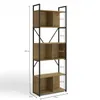 Estantería Alta con estantes 3 nichos Miel y Negro en Multicolor - Bibliotecas, Uruguay | Champagne Home, vista 2 de 3