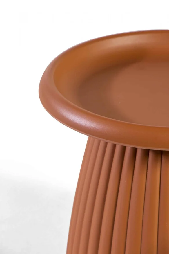 MESA AUXILIAR MUSHROOM PP 2077TP-2 (D) DIA.50X45H CM - Muebles para el exterior, Uruguay | Vinibel, vista 2