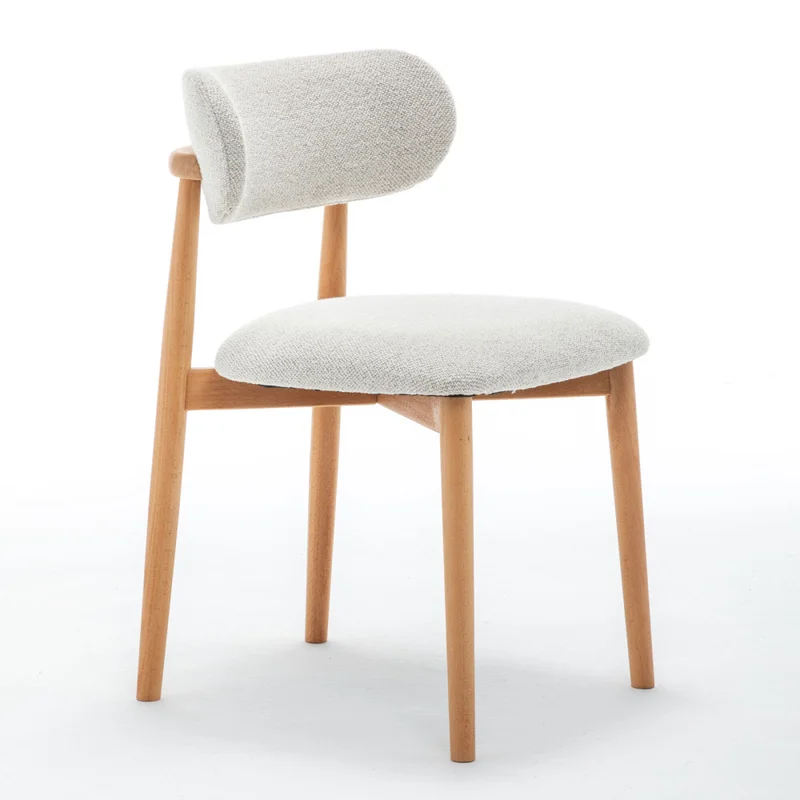 Silla De Comedor Madera Natural-beige Sarah en Madera natural - Sillas, Uruguay | Divino, vista 3