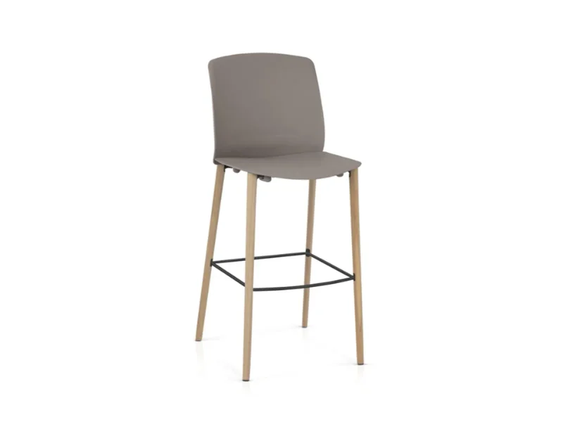 Banqueta Satz base madera en Azul - Butacas, banquetas y puffs, Uruguay | Arquetipo, vista 7