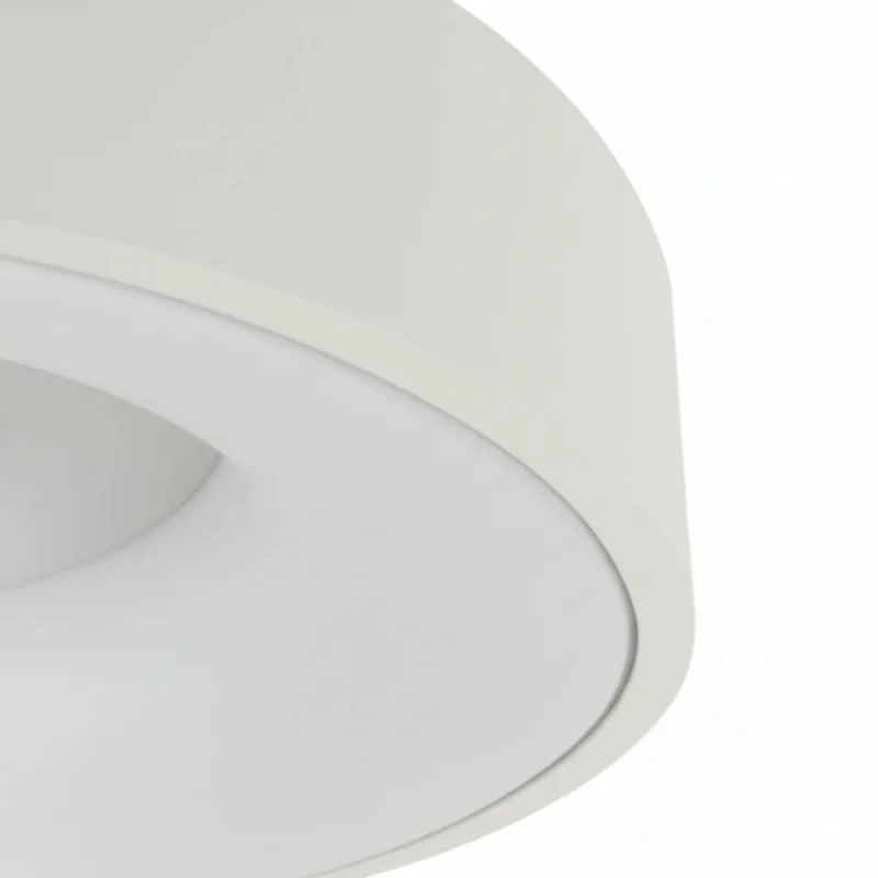Plafon LED Redondo Philly 50 CM Blanco en Blanco - Lámparas colgantes, Uruguay | Serlux, vista 5
