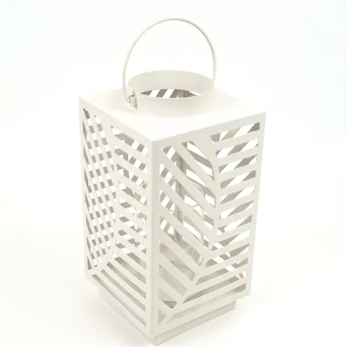 Fanal Ziva - Blanco en Blanco - Velas y Portavelas, Uruguay | Indian