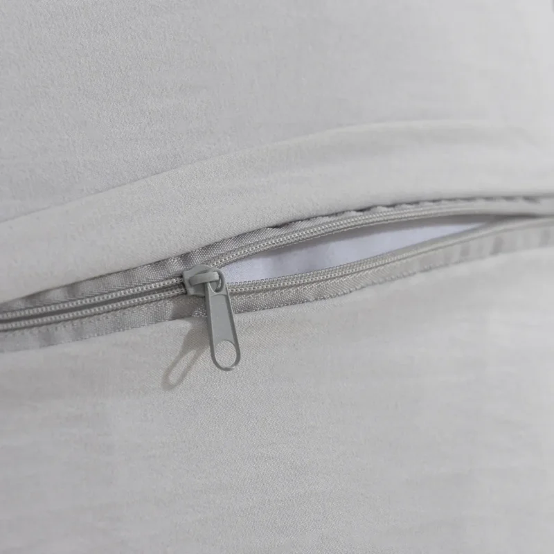 Funda de Almohadón Hojas en Gris - Textiles, Uruguay | Arredo, vista 3