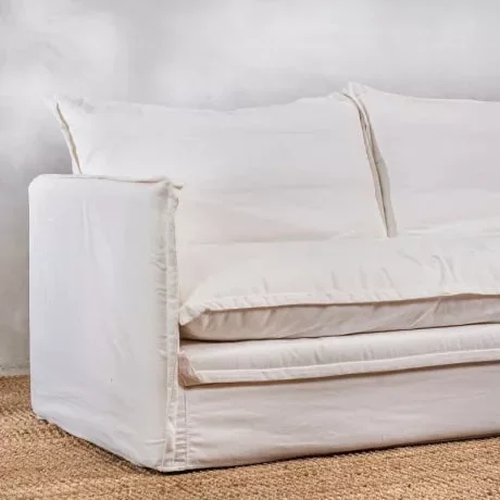 Sofa Patagonia Blanco en Blanco - Sillones y sofás, Uruguay | Concetto Casa, vista 2