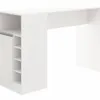 Desayunador con puertas y reparticiones Blanco TX - Mesas de living, Uruguay | Que Sal Muebleria, vista 1 de 4
