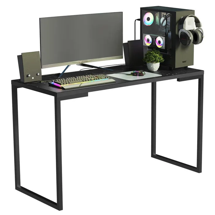 Mesa de escritorio Industrial Madera y Hierro 120cm - Escritorios y sillas de escritorio, Uruguay | Balton, vista 3