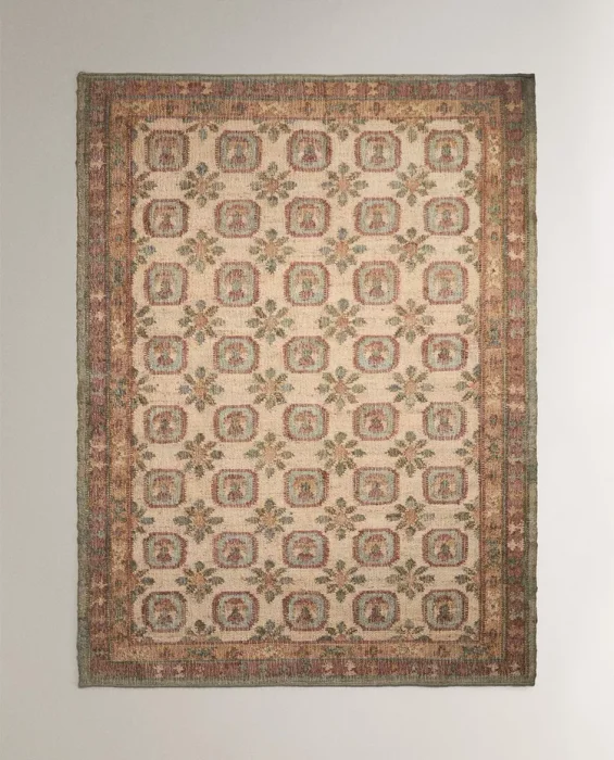 ALFOMBRA EFECTO VINTAGE YUTE - Alfombras, Uruguay | Zara Home, vista 2