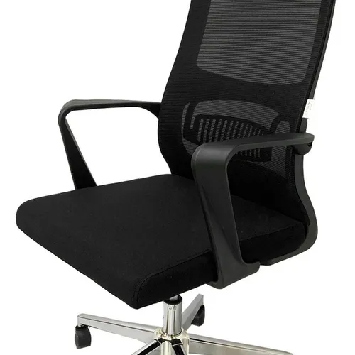 Silla escritorio SUPER – Tapizada MESH en Negro - Escritorios y sillas de escritorio, Uruguay | Igoa