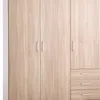 Armario FANDRUP 145x176 3 puertas 3 caj roble cl en Madera natural - Roperos y placares, Uruguay | JYSK, vista 1 de 5