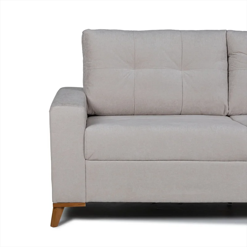 Sofá Katrina - Tela Microfibra - 3 cuerpos - 10285 (Beige) en Beige - Sillones y sofás, Uruguay | NYR, vista 3