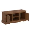 RACK LINEA MEXICANA 2 PTAS 1 ESTANTE  NOGAL 160 MEX051NO - Muebles para TV, Uruguay | Rosas Hermanos, vista 2 de 3