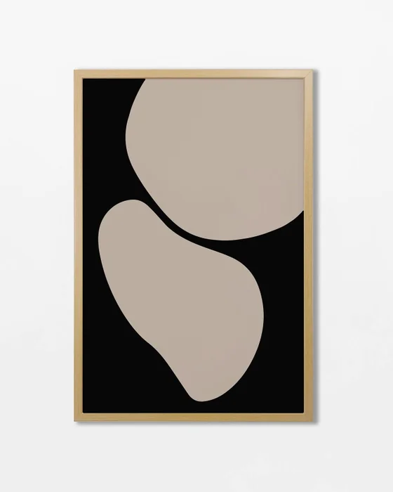 Abstractos Neutros - Serie N.12 en Multicolor - Láminas, Uruguay | La Cuadrería