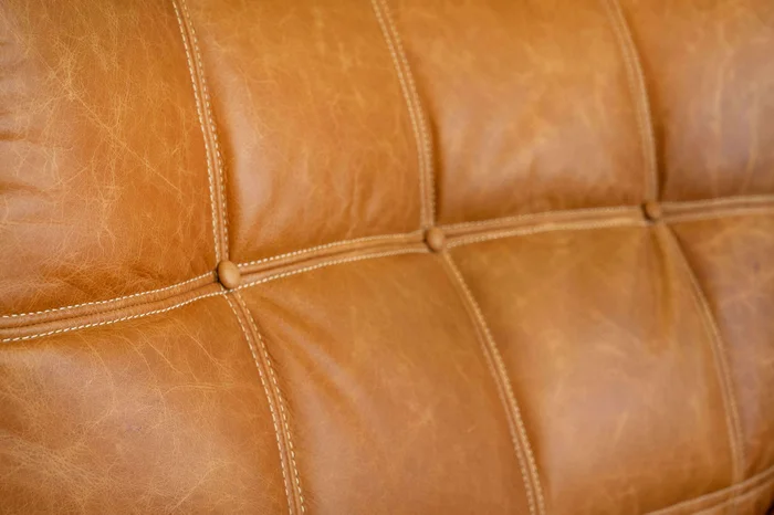 BUTACA COLUMBIA - CUERO ITALIANO CARAMELO en Marrón - Sillones y sofás, Uruguay | La Iberica, vista 31
