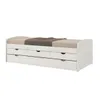 Cama Marinera 1 Plaza Madera Maciza Con Cajones - Ulli - Blanco en Blanco - Dormitorio, Uruguay | Rústico Hogar, vista 3 de 5