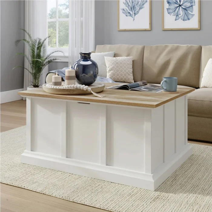 Mesa Ratona con Almacenamiento - Sauder en Multicolor - Mesas de living, Uruguay | Ecowood, vista 2