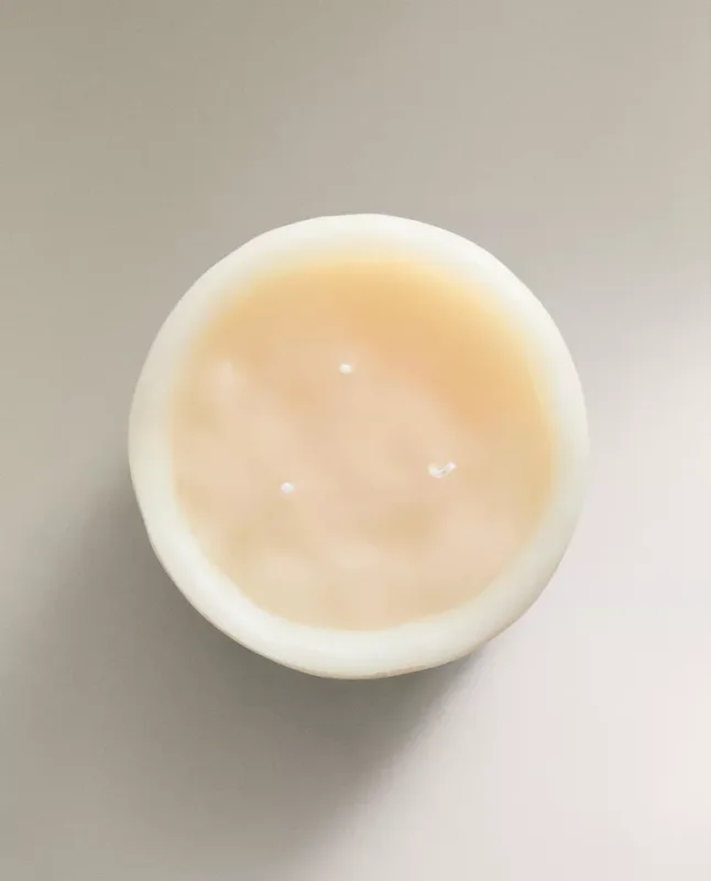 VELÓN DECORATIVO BEIGE en Beige - Velas y Portavelas, Uruguay | Zara Home, vista 3
