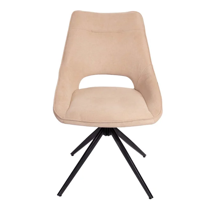 Silla De Oficina Tela-y-polipropileno Verde Christie en Beige - Escritorios y sillas de escritorio, Uruguay | Divino, vista 3
