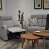 Reclinable Fine 1 cuerpo, gris — Serra Amoblamientos en Gris - Sillones y sofás, Uruguay | Serra Amoblamientos, vista 2 de 3