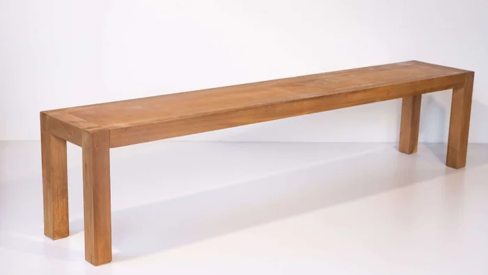 BANCO GAROPABA 1,98mt en Madera natural - Butacas, banquetas y puffs, Uruguay | Fundamento Muebles, vista 2