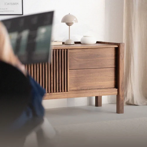Rack Sidecar en Madera natural - Muebles para TV, Uruguay | Decoquadra, vista 9