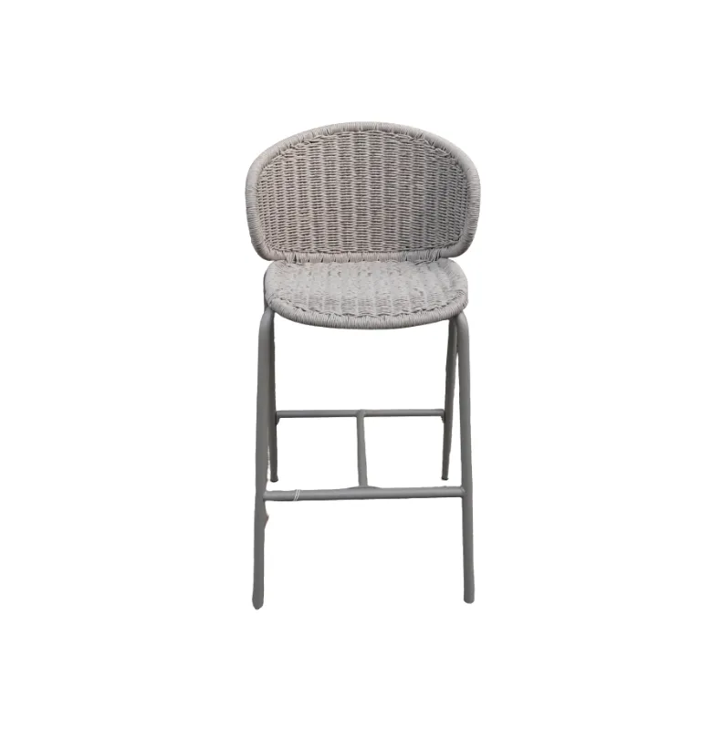 SILLA ALTA MENORCA en Gris - Butacas, banquetas y puffs, Uruguay | Masinfinito Casa