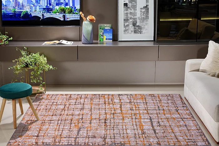 Alfombra Classic Maldivas Gris Plomo Oro - 150*200 en Multicolor - Alfombras, Uruguay | Noe