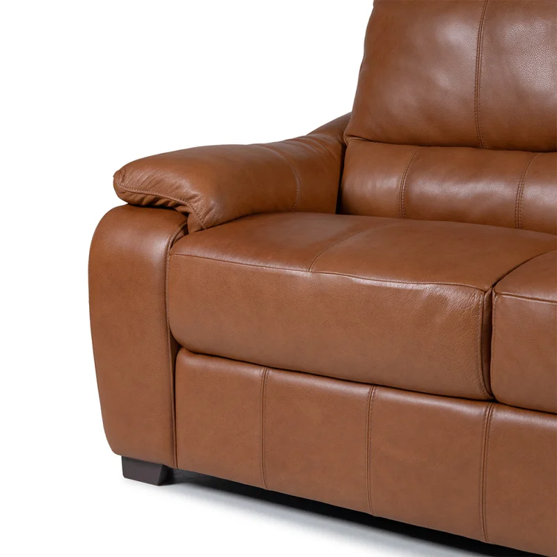 Sofá Portofino - Cuero Advanced - 2 cuerpos - Maverick Telha (Preventa) en Marrón - Sillones y sofás, Uruguay | Nyr, vista 6