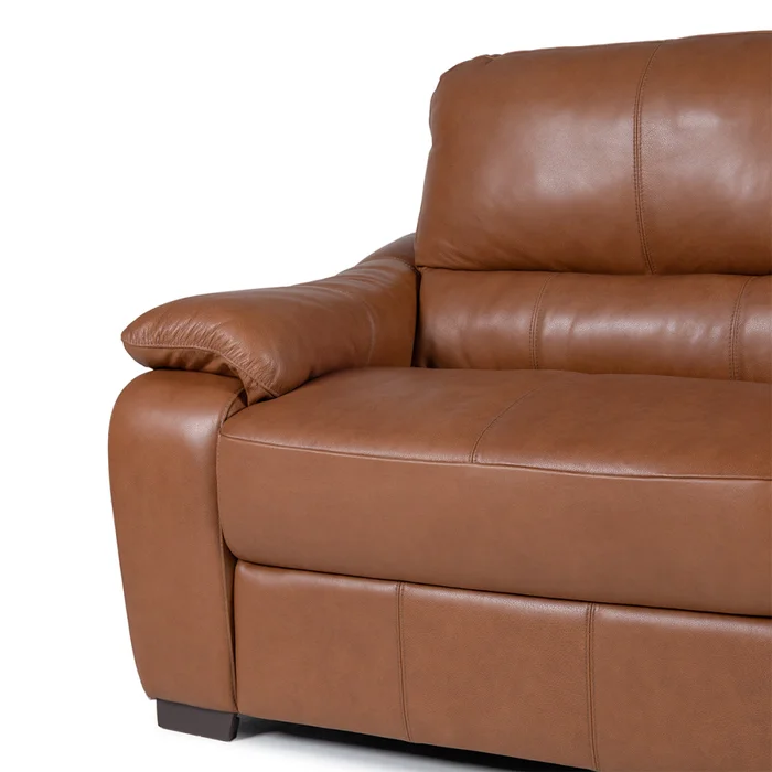 Sofá Portofino - Cuero Advanced - 3 cuerpos - Maverick Telha (Preventa) en Marrón - Sillones y sofás, Uruguay | Nyr, vista 6