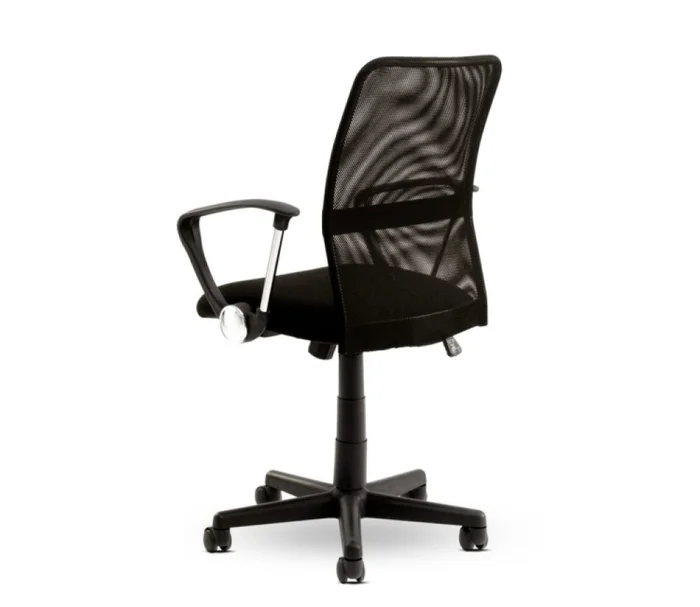 Silla Escritorio Mesh Base Metal Respaldo Bajo en Negro - Escritorios y sillas de escritorio, Uruguay | Albanés, vista 2