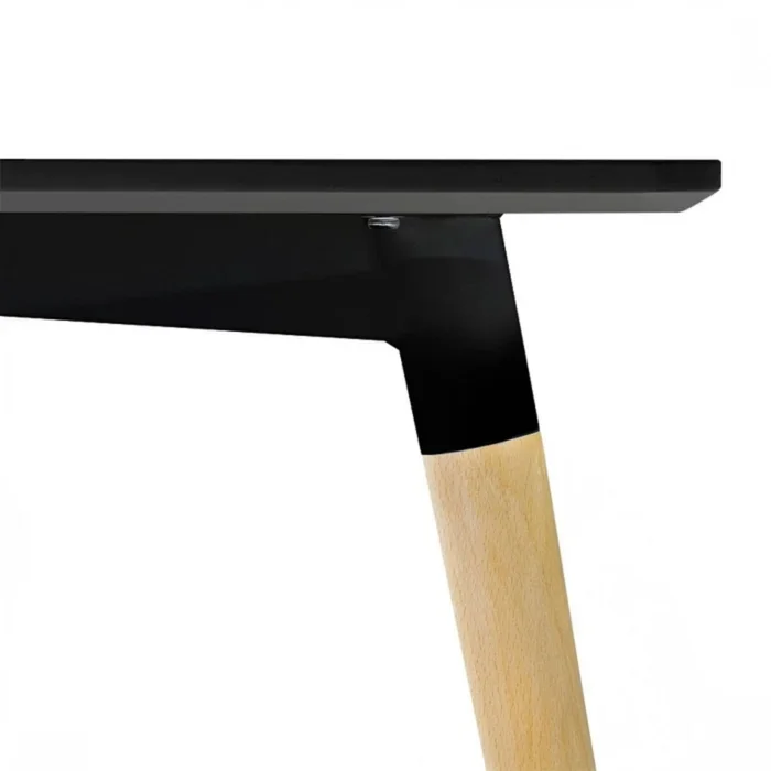 Mesa de Comedor 120x80 - Eames - Negro en Negro - Mesas de comedor, Uruguay | Rústico Hogar, vista 5