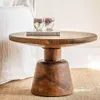 MESA ALMOND - SUAR TOSTADO - DIAMETRO 70 CMS en Marrón - Mesas de living, Uruguay | La Iberica, vista 2 de 20