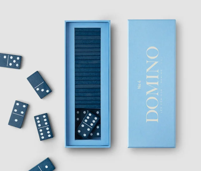 Juego Domino en Azul - Decoración, Uruguay | Martinika Deco