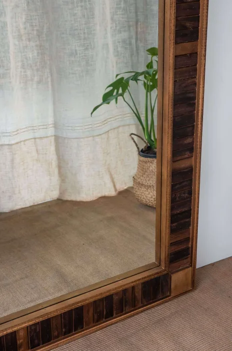 ESPEJO TRAMANDAÍ 210x110 en Madera natural - Espejos, Uruguay | Fundamento Muebles, vista 3