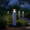 Luminaria Bolardo Exterior 9W Kane 80cm Aluminio en Gris - Lámparas de pie, Uruguay | Serlux, vista 2 de 4