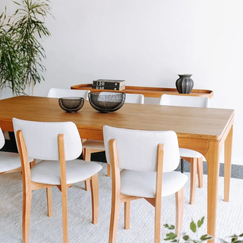 Mesa Isla - 230 en Madera natural - Mesas de comedor, Uruguay | Fábrica Italiana, vista 4
