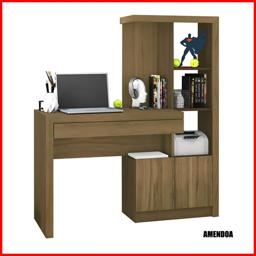 Escritorio con biblioteca – ME 4143 - Escritorios y sillas de escritorio, Uruguay | Punto Unión
